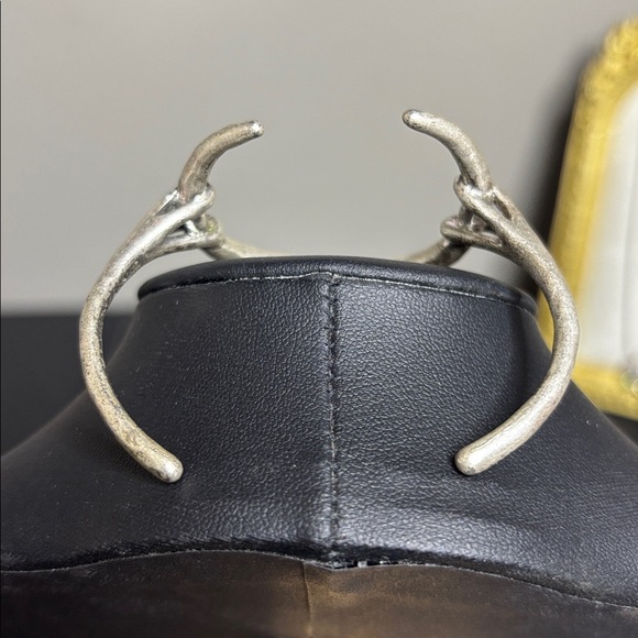 Lucky Brand Silver-Tone Cuff Bracelet Boho - Picture 3 of 6